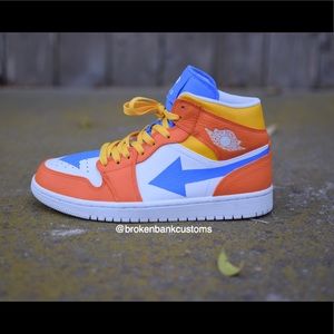 Custom Jordan 1 Air Bender